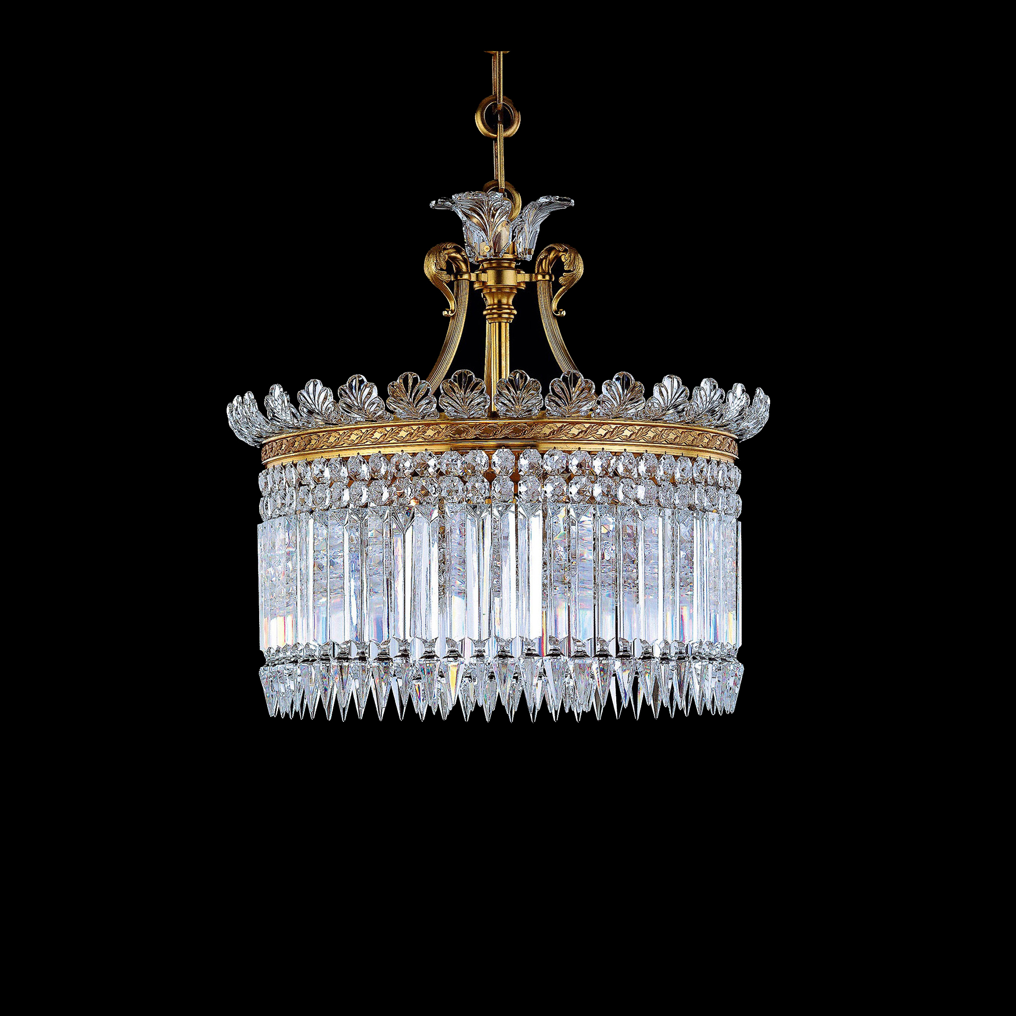 Люстра на 3 свечи 58 x 70см от Crinoline Baccarat