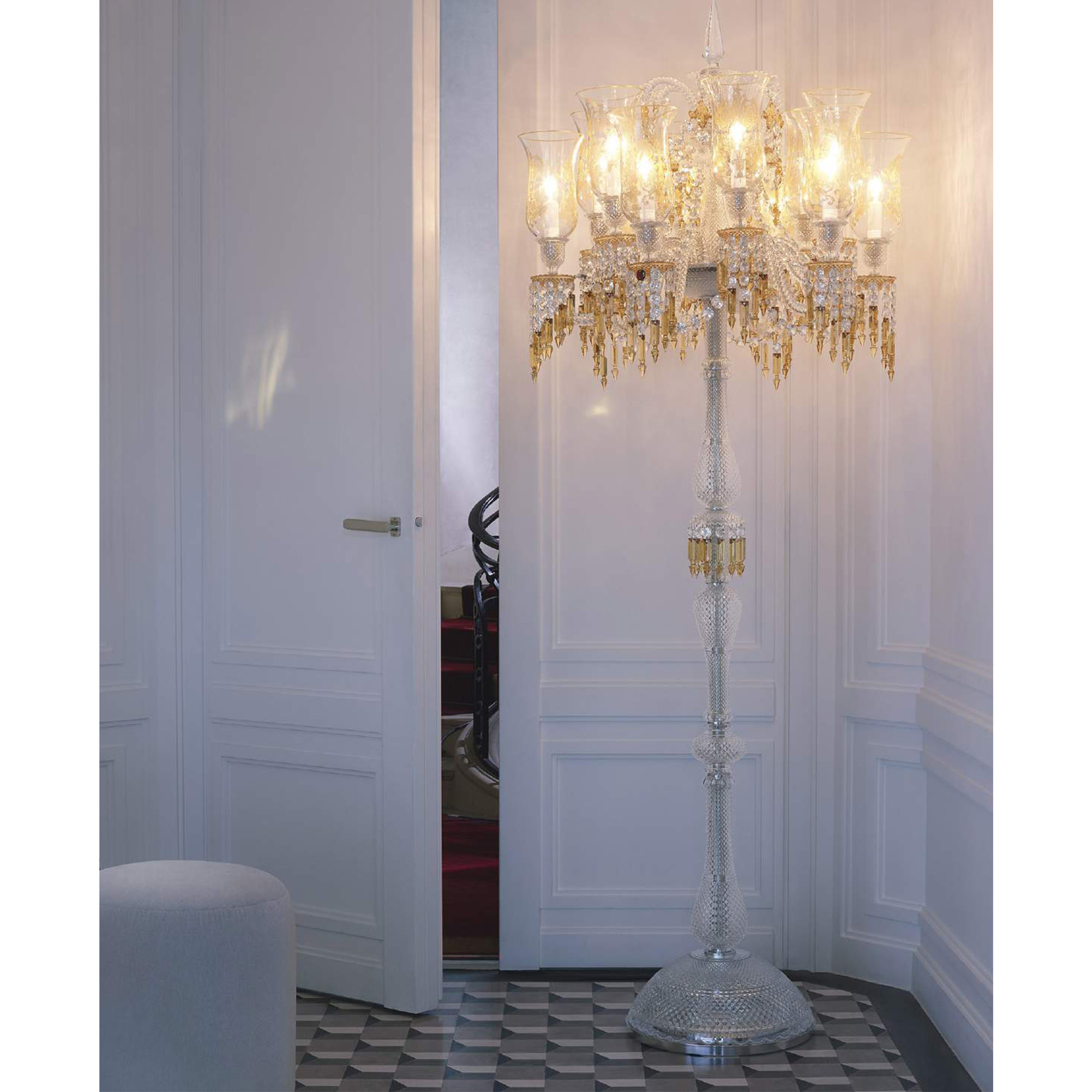 Канделябр на 12 свечей 221 x 81см серии Zenith Charleston Baccarat