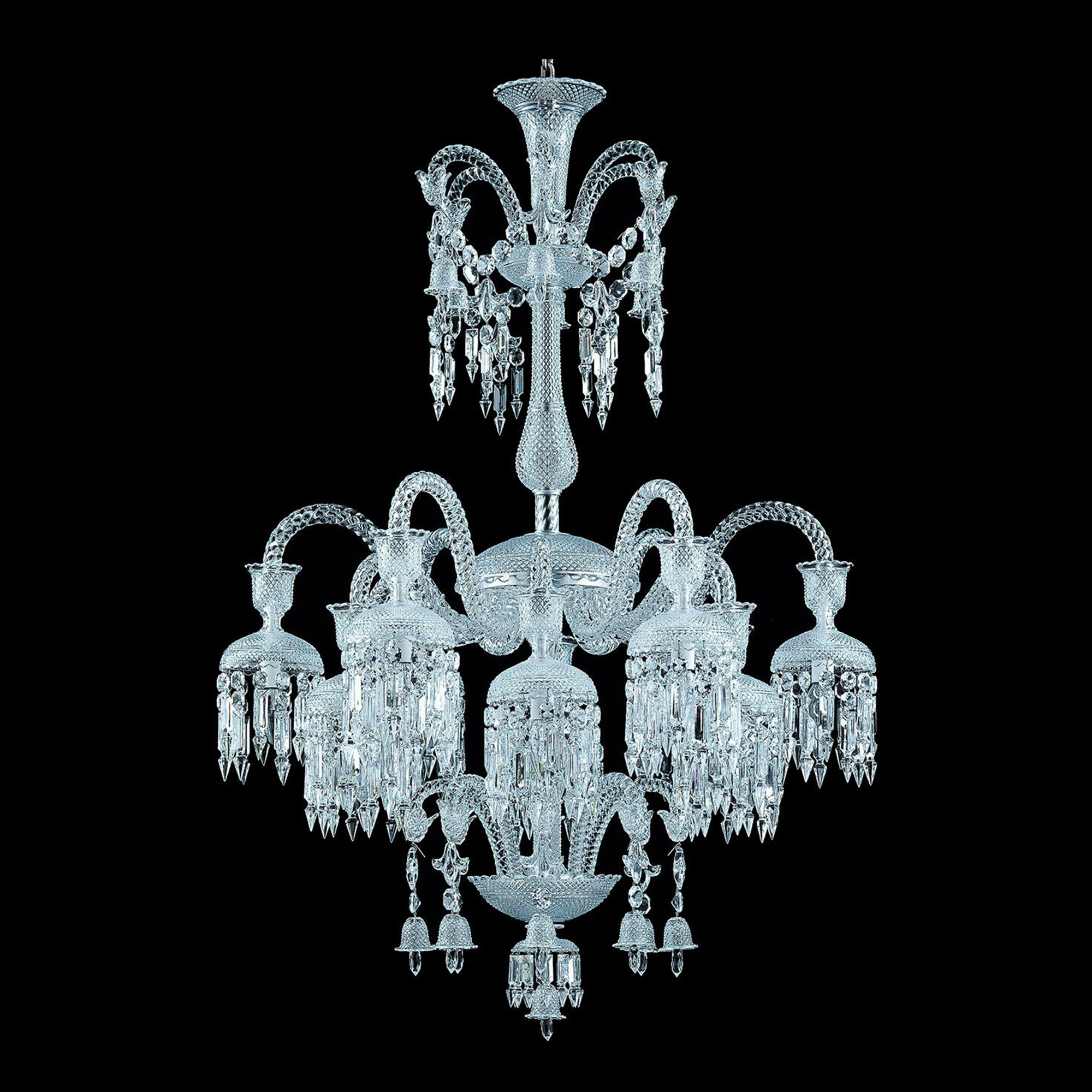 Люстра на 12 свечей 117 x 84см серии Solstice Baccarat