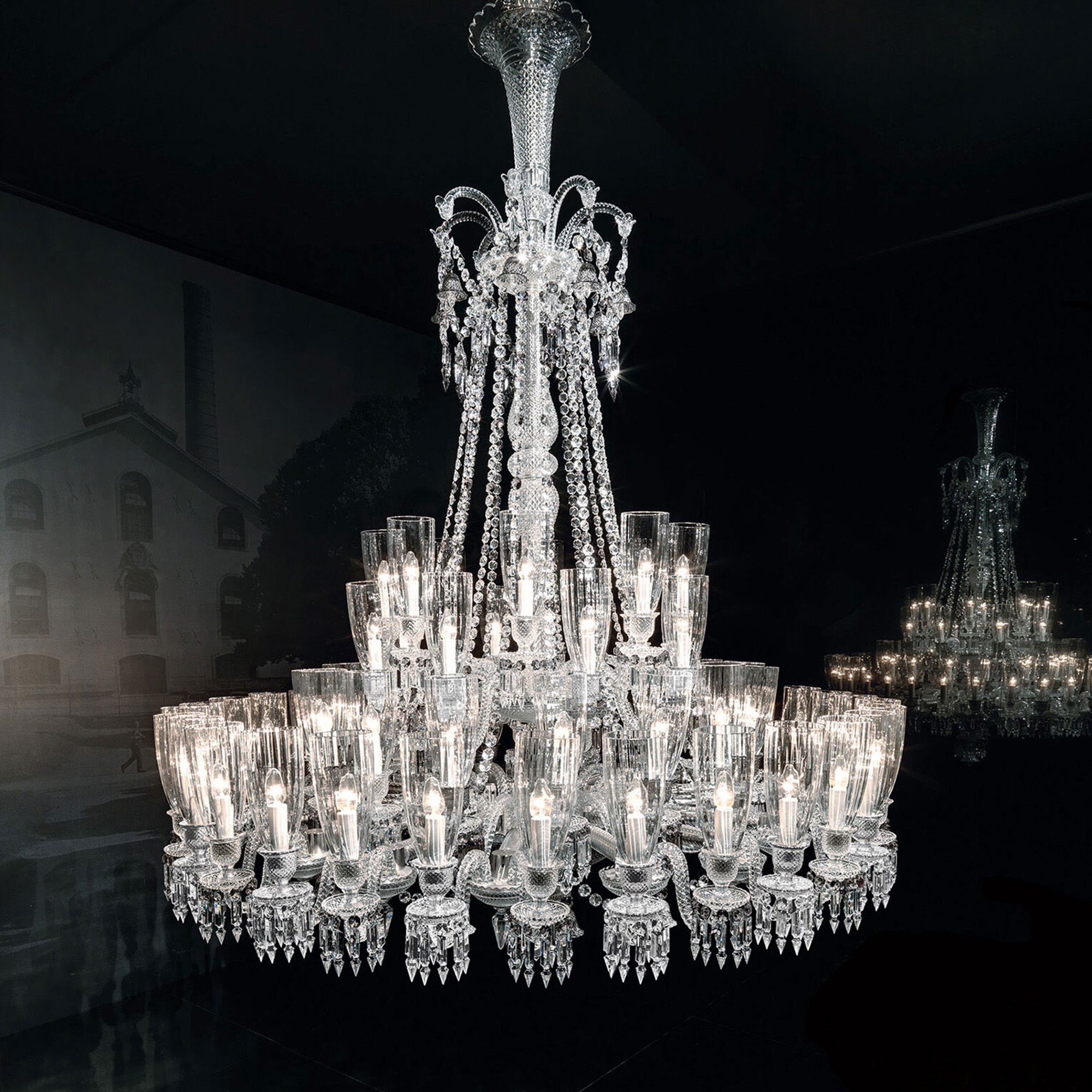Люстра на 64 свечей 230 x 170см от Zenith Baccarat