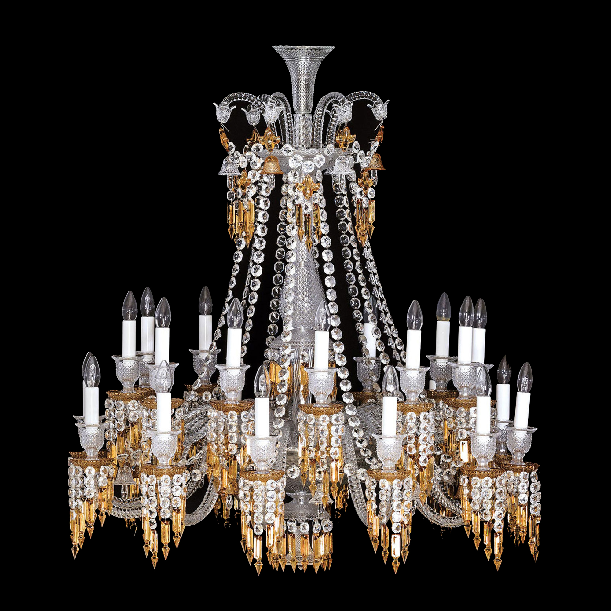 Люстра на 24 свечей 116 x 108см серии Zenith Charleston Baccarat