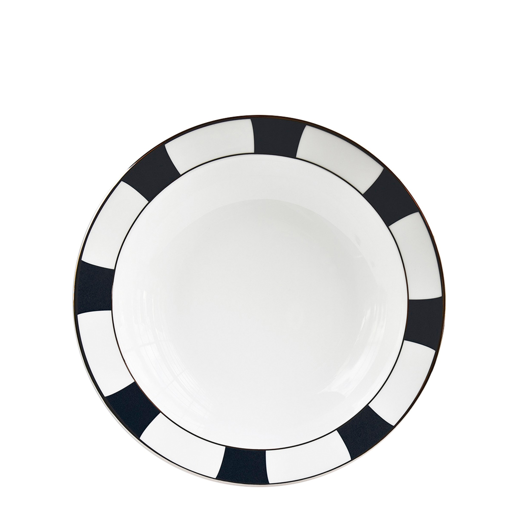 Тарелка глубокая 29см серии Galerie Royal Bleu Nuit Bernardaud