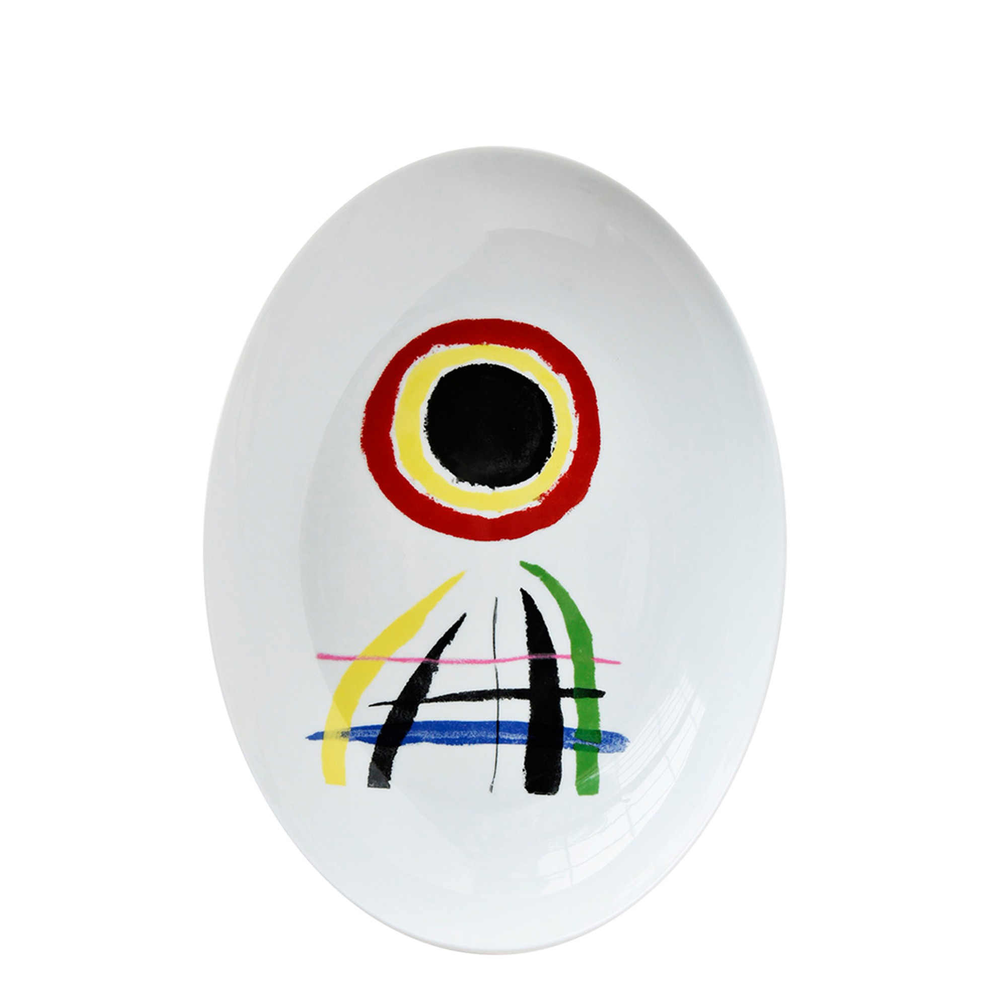 Блюдо овальное 39х28см от A Toute Epreuve - Joan Miro Bernardaud