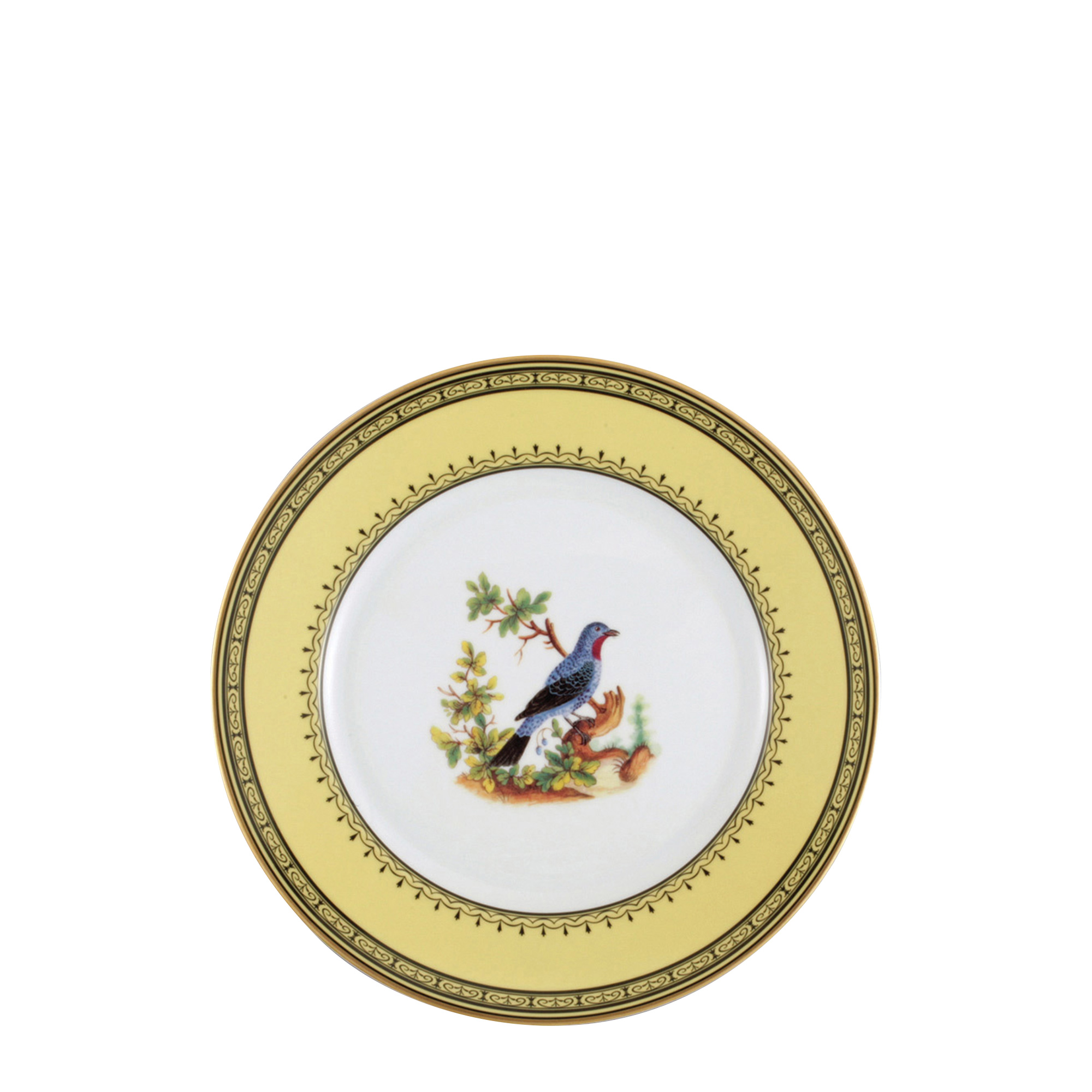 Тарелка закусочная 21см серии Jardin Du Roi "Cotinga De Cayenne" Bernardaud