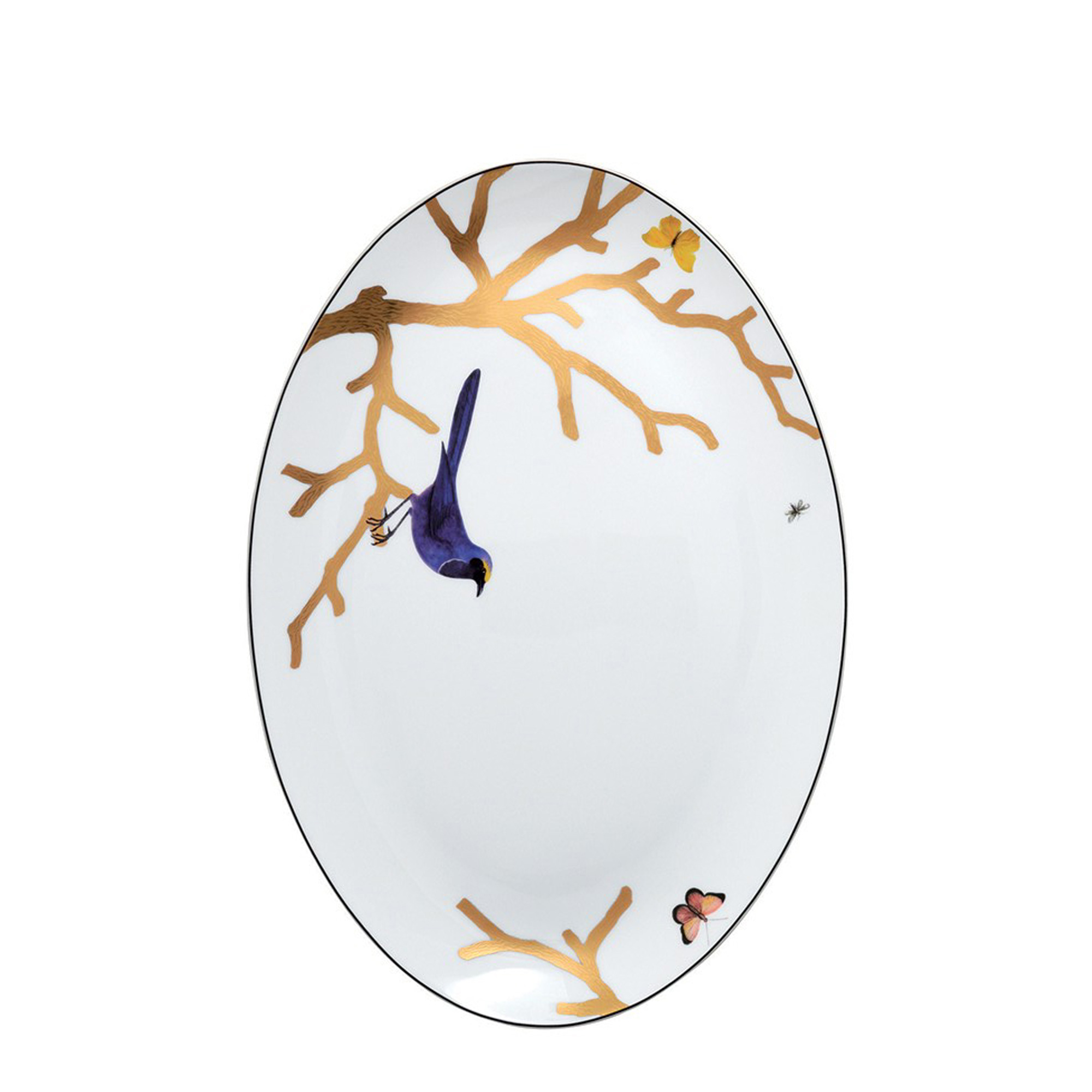 Блюдо овальное 38см от Aux Oiseaux Bernardaud