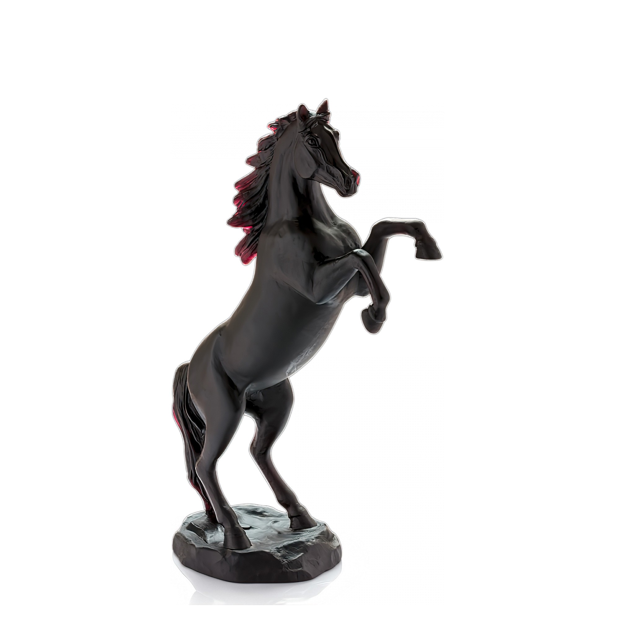 Статуэтка "Лошадь - черный" 37см от Cheval (Лимитированная серия на 500 пред.) Daum