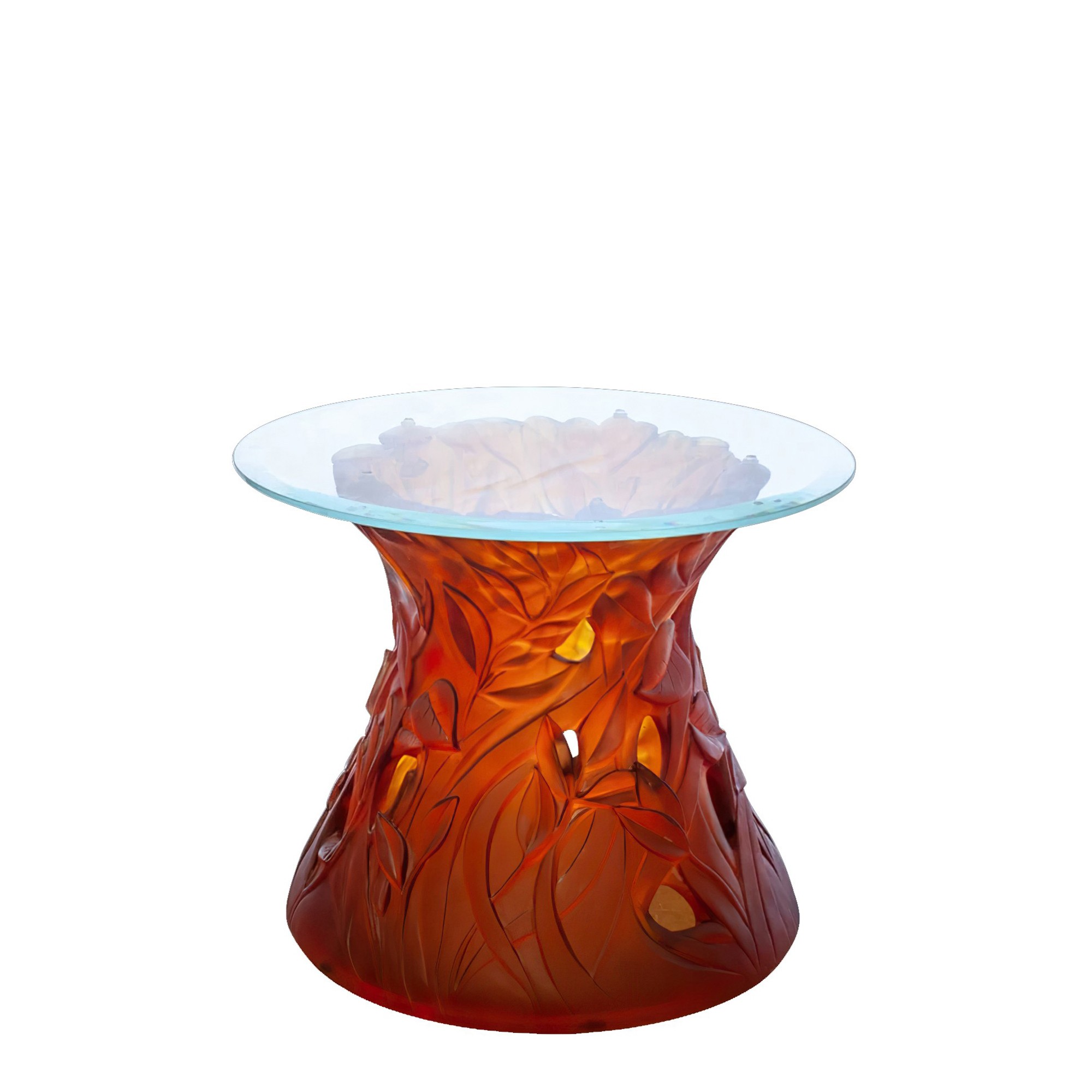 Приставной столик "Янтарный" 60х50см от Table Végétable (Нумерованная серия) Daum