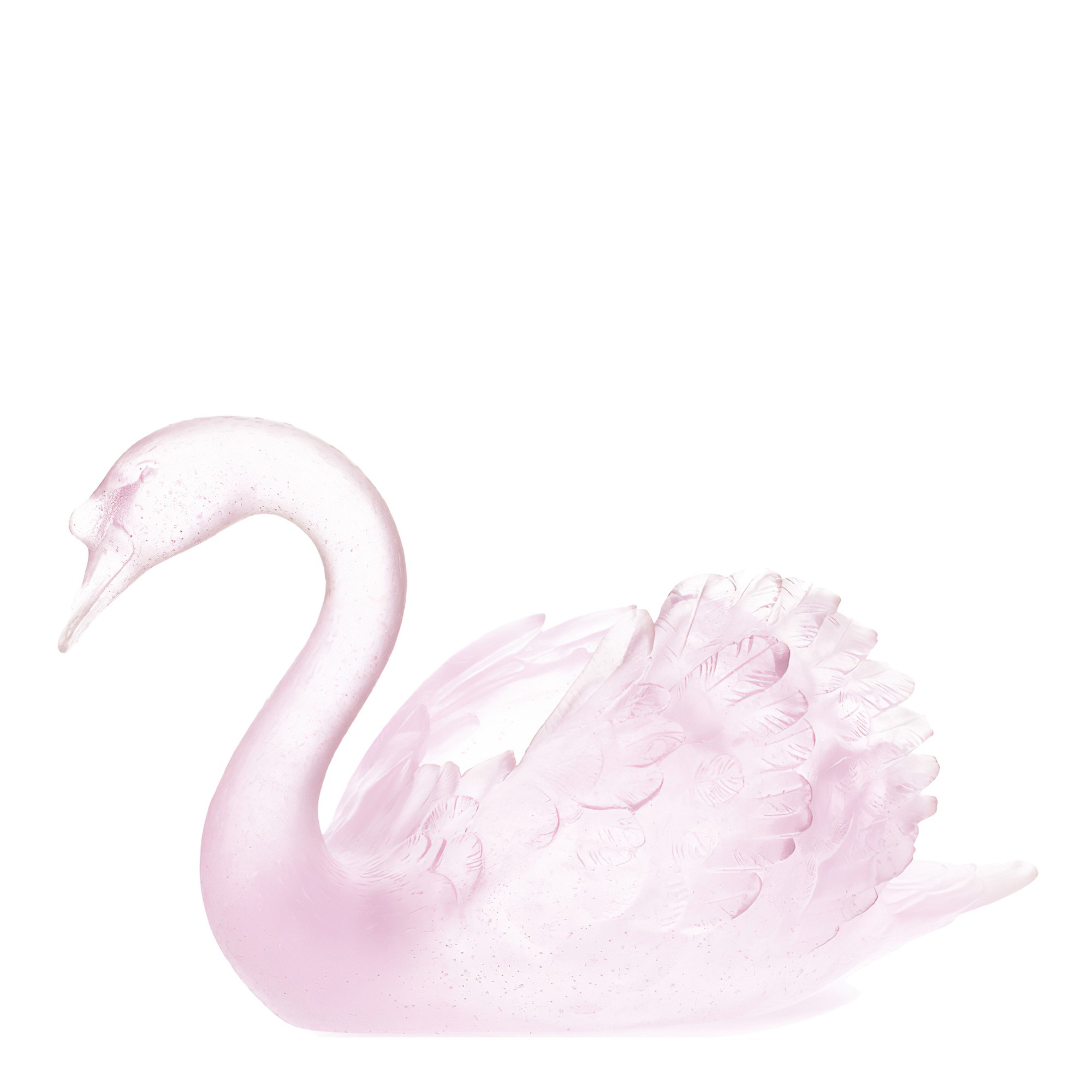 Статуэтка "Лебедь - розовый" 46см от Cygne (Лимитированная серия на 500 пред.) Daum