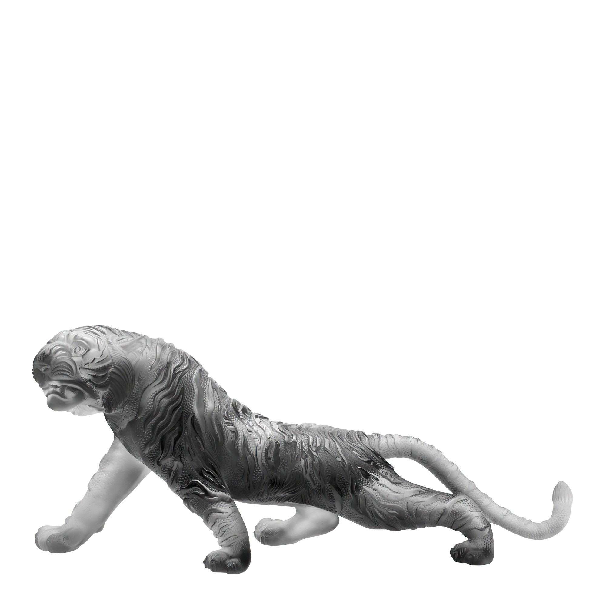 Статуэтка "Тигр - серый" 66см серии Tigre (Лимитированная серия на 88 пред.) Daum