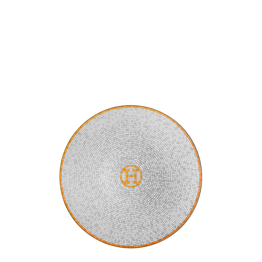 Тарелка десертная 17см серии Mosaique au 24 "Or" Hermes