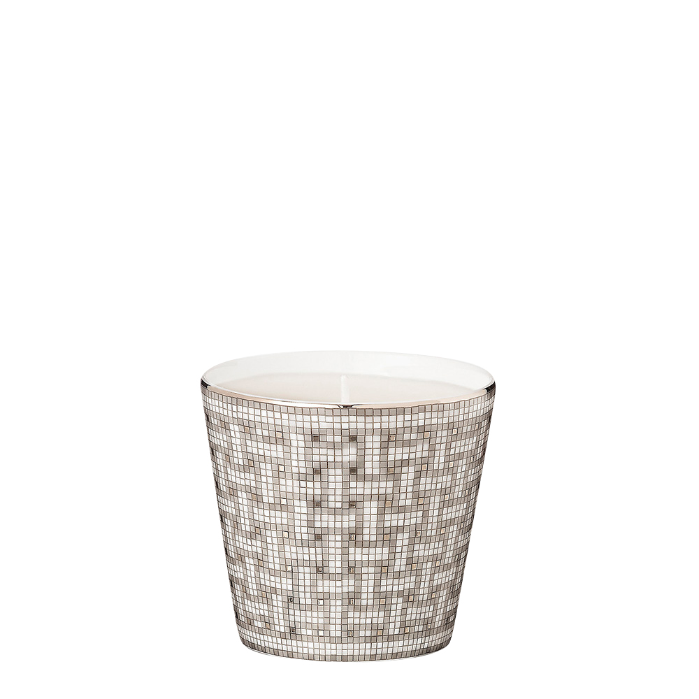 Настольный подсвечник 7см серии Mosaïque au 24 "Platine" Hermes