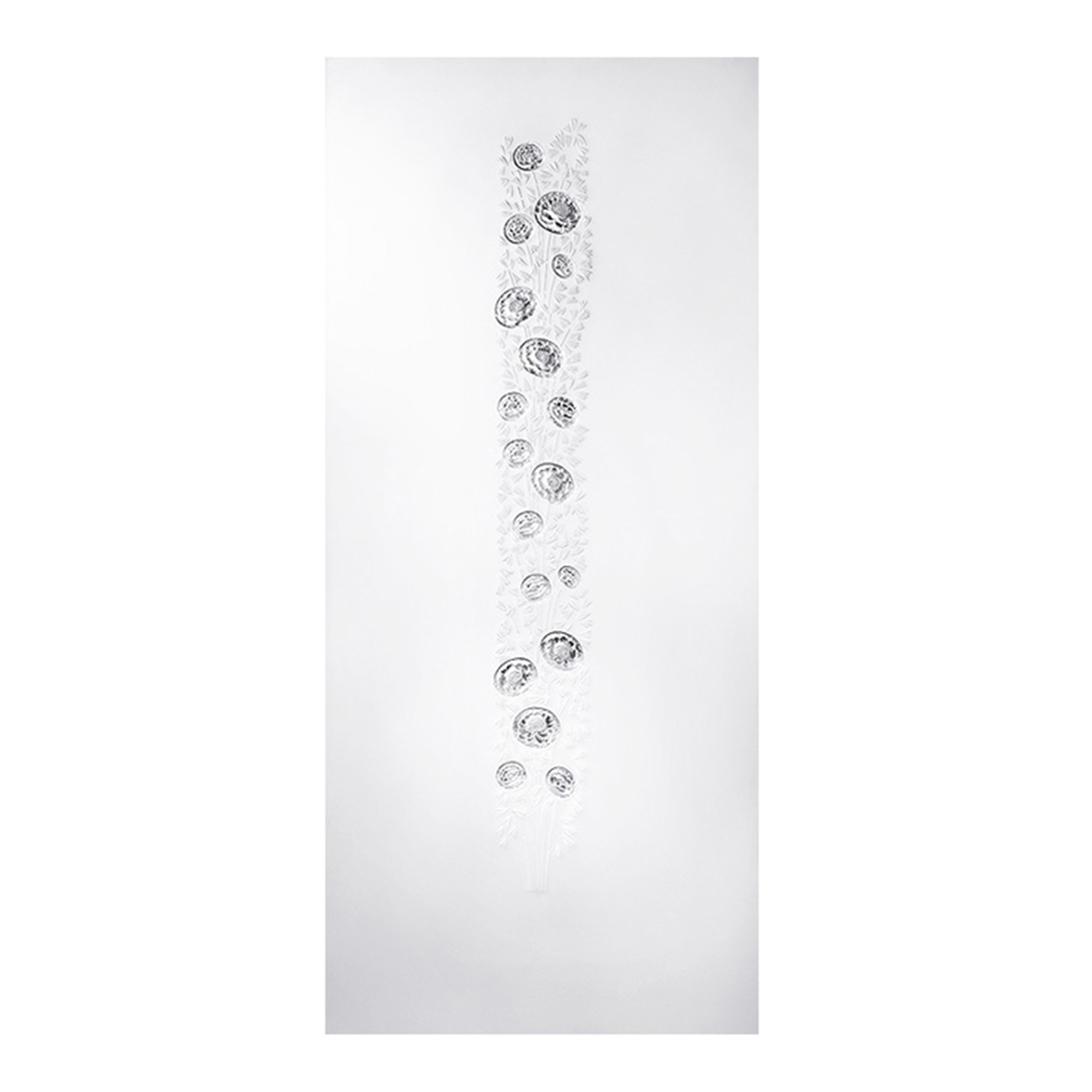 Декоративная панель "Сатиновое" 180x80см серии Bouquet Lalique