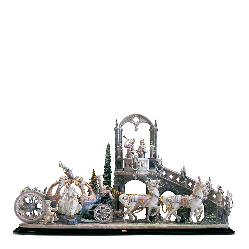 Статуэтка "Прибытие золушки" 65 x 116см от High Porcellaine Lladro