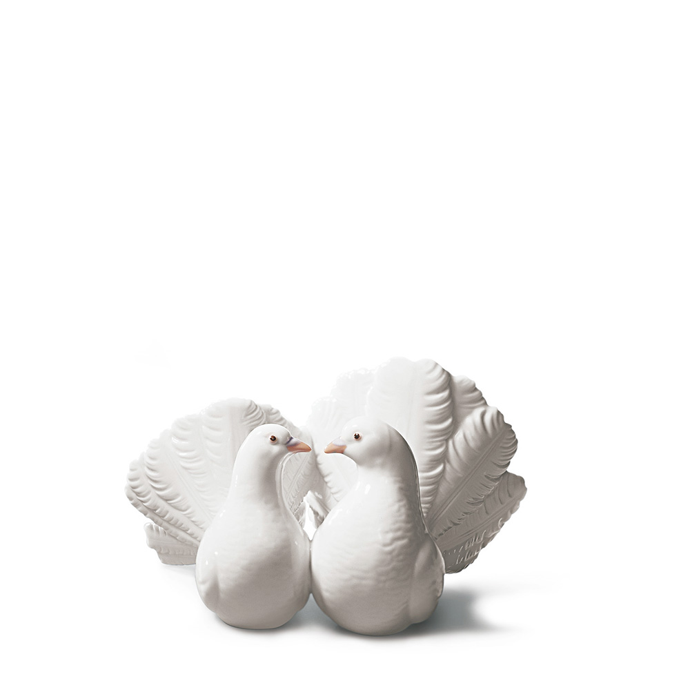 Статуэтка "Два голубя" 12 x 19см серии Love stories "Anniversaries" Lladro