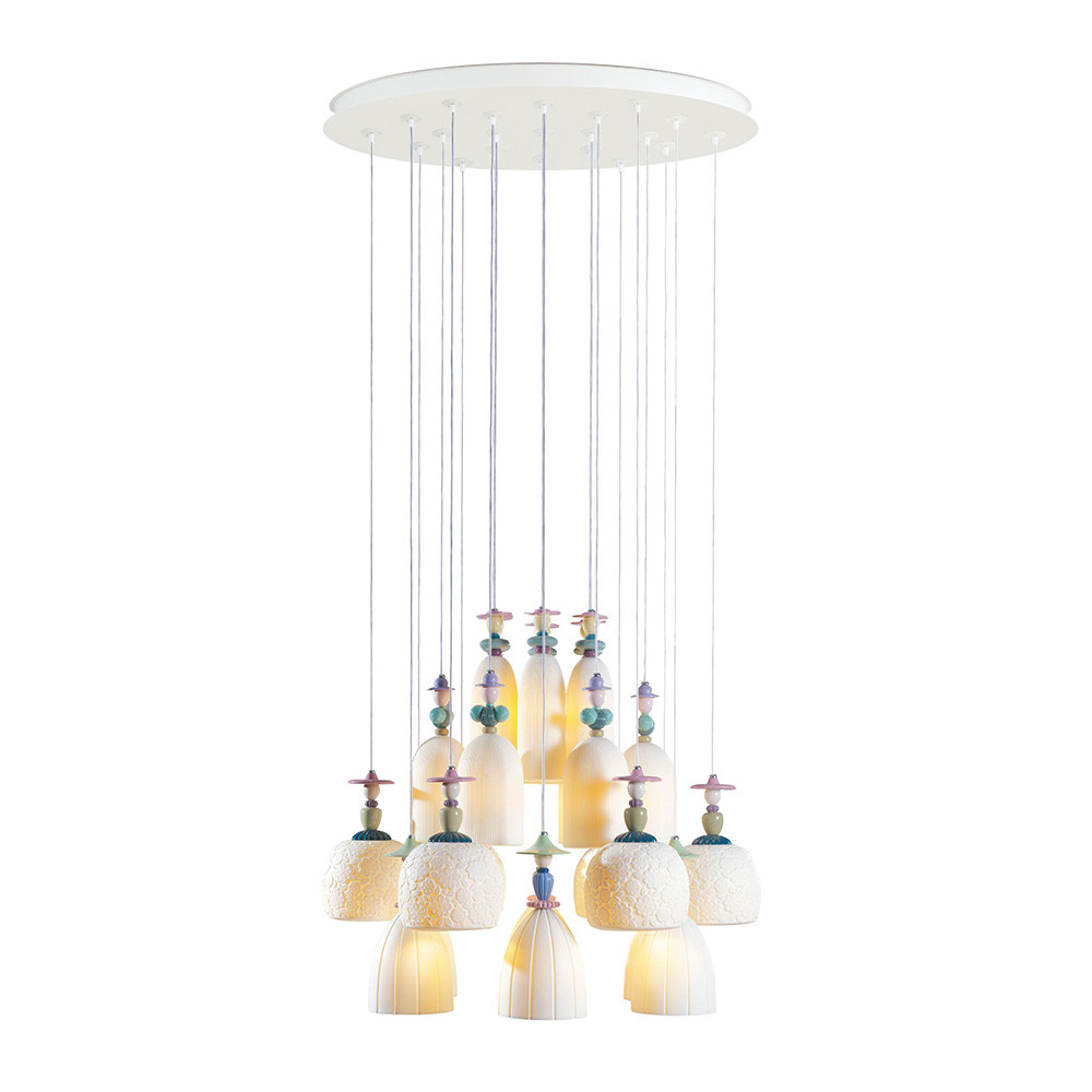 Люстра "Прогулка по цветам" 197 x 80см от Mademoiselle Lladro
