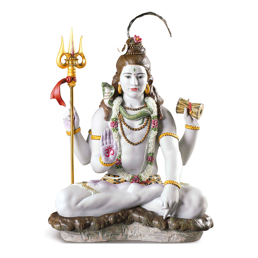 Статуэтка "Лорд Шива" 62 x 41см серии High Porcellaine Lladro
