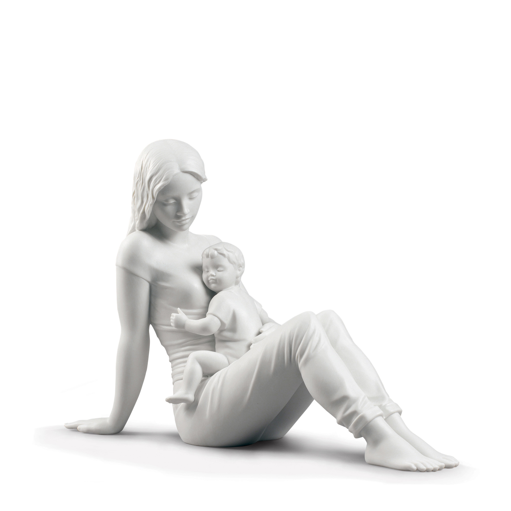 Статуэтка "Материнская любовь (белый)" 25 х 36см серии Family Stories Lladro