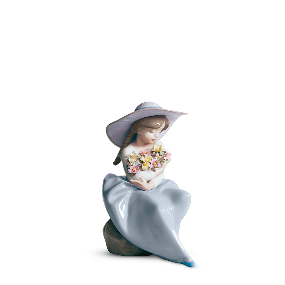 Статуэтка "Роскошный букет" 20 x 16см серии Childhood & Fairy Tales "In my garden" Lladro