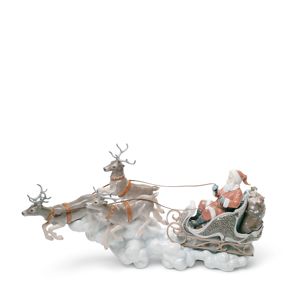 Статуэтка "Путешествие Санты" 36 x 65см от Spirituality "Christianity" Lladro