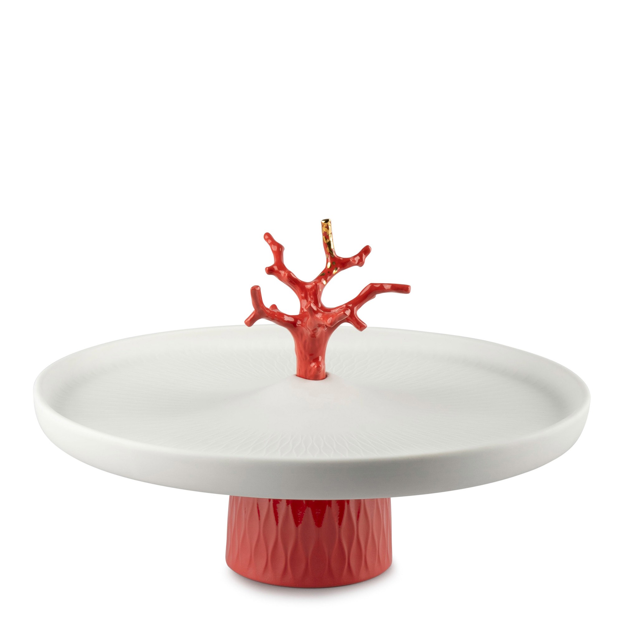 Тарелка для центрас стола 25 х 39см серии Coral Lladro