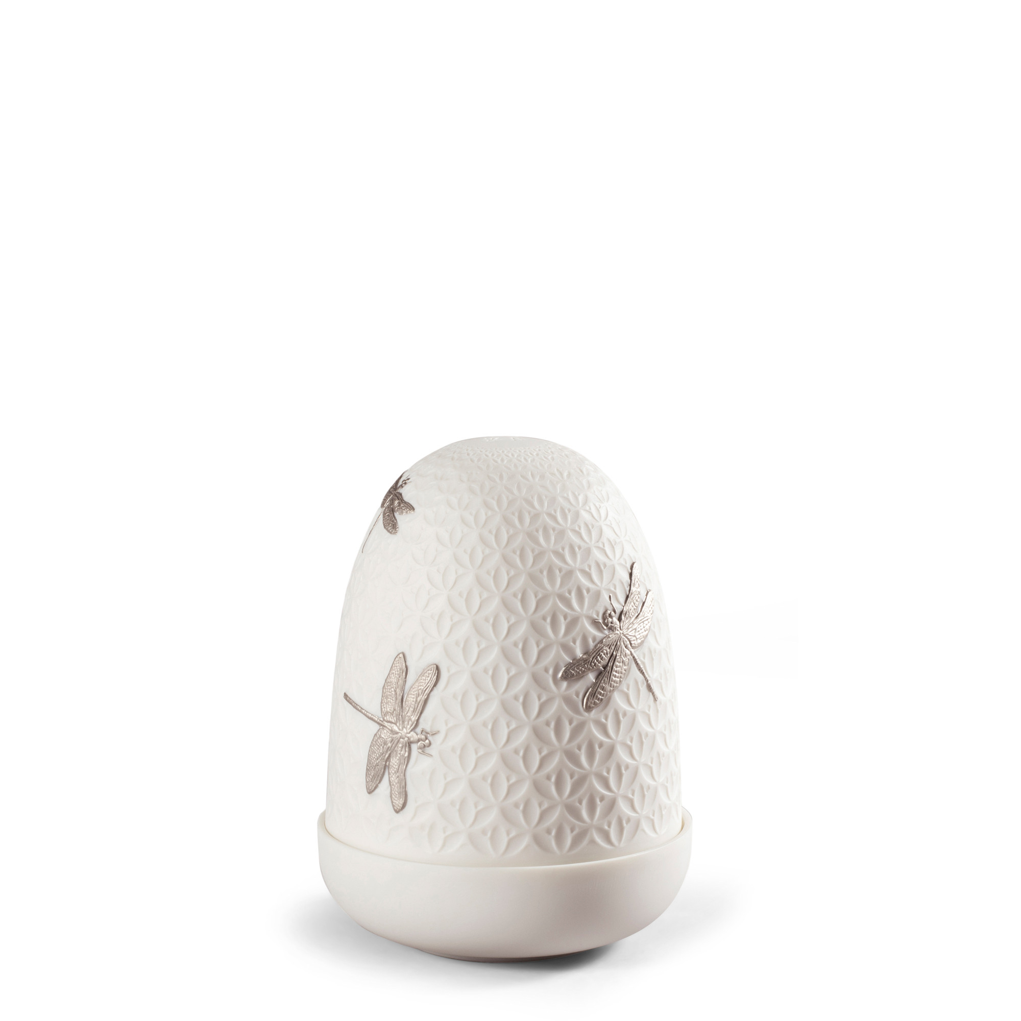 Лампа настольная "Стрекозы (белый / стрекоза)" 15 х 11см от Dome Lladro