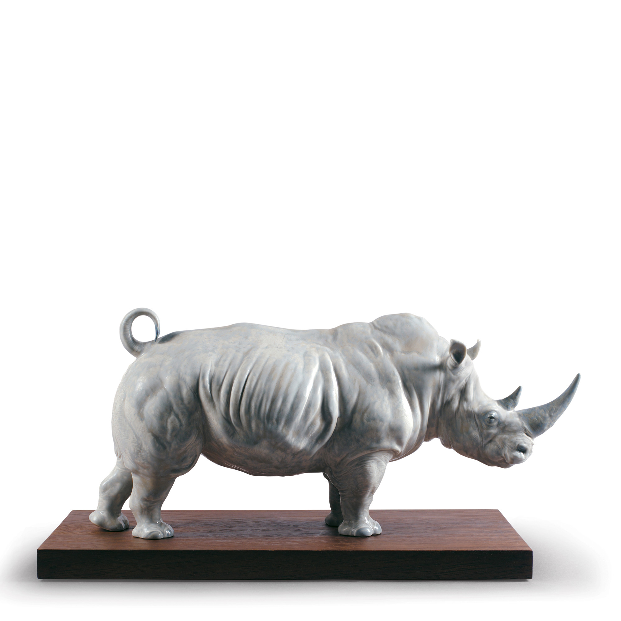 Статуэтка "Белый носорог" 25 х 49см серии Animal Kingdom Lladro