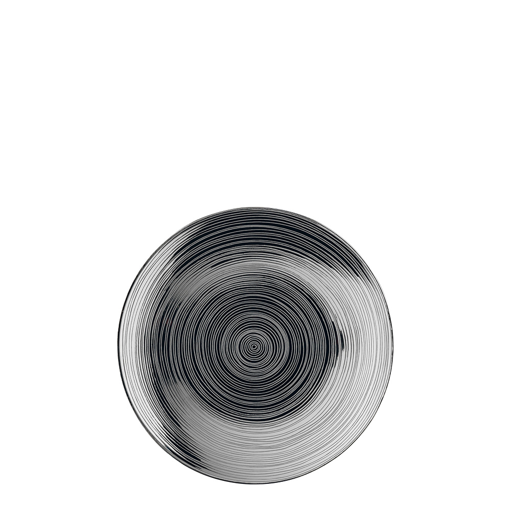 Тарелка десертная 16см от TAC Stripes 2.0 "platin titanisiert" Rosenthal