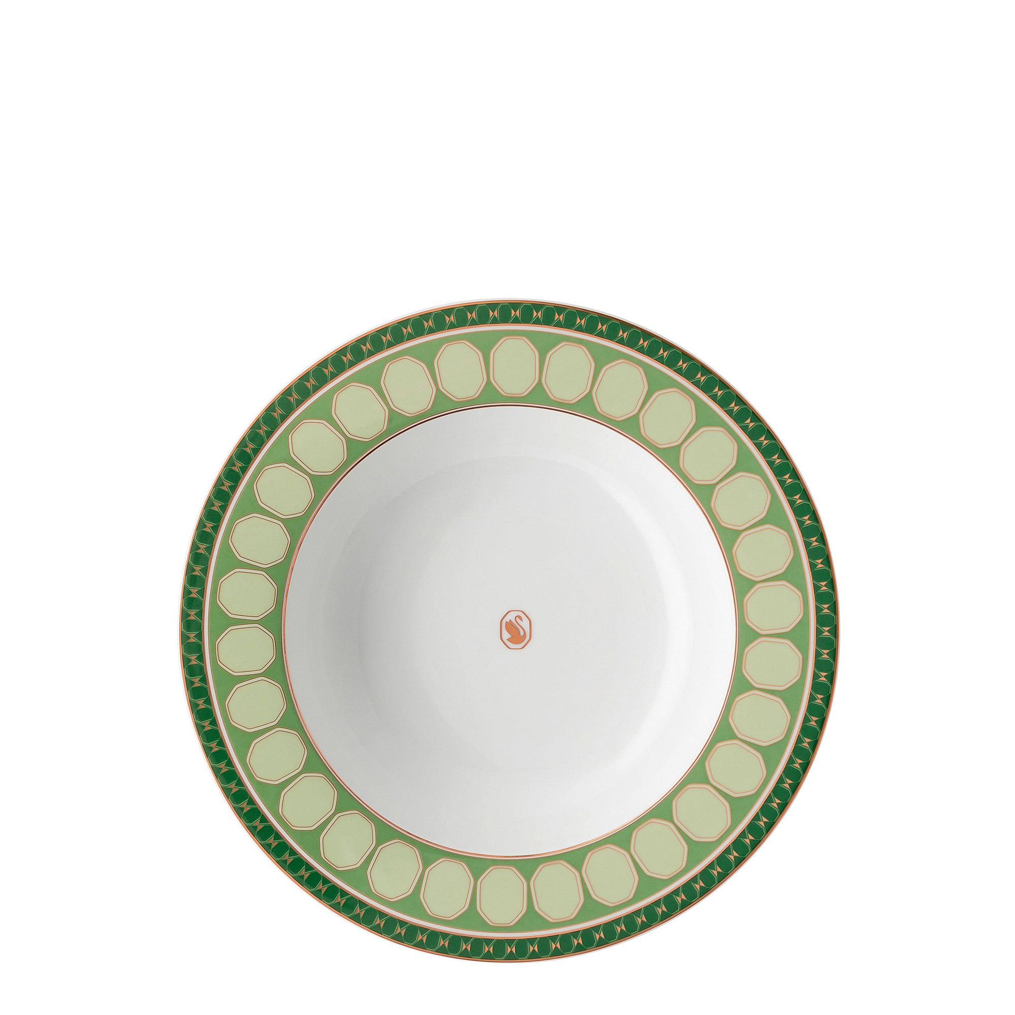 Тарелка суповая 24см серии Signum by Swarovski "Fern" Rosenthal