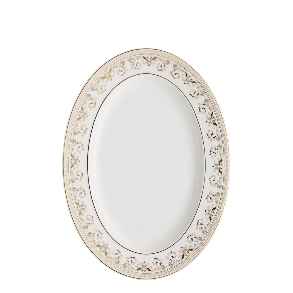 Блюдо овальное 34см серии Medusa Gala Rosenthal Versace