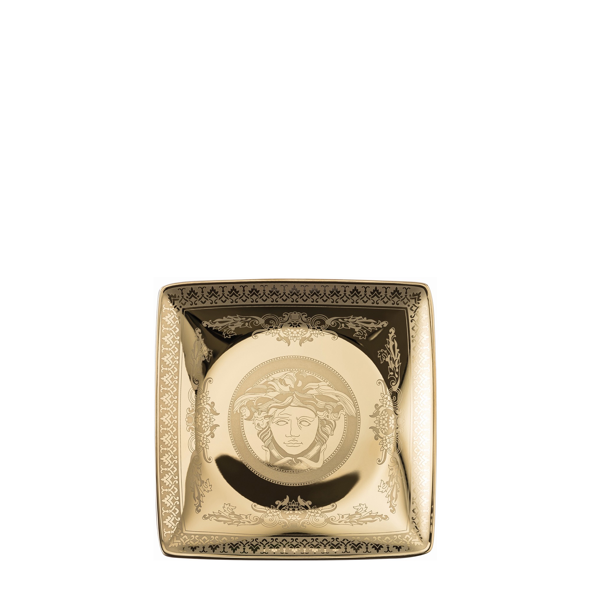 Чаша квадратная 12см от Golden Medusa Rosenthal Versace