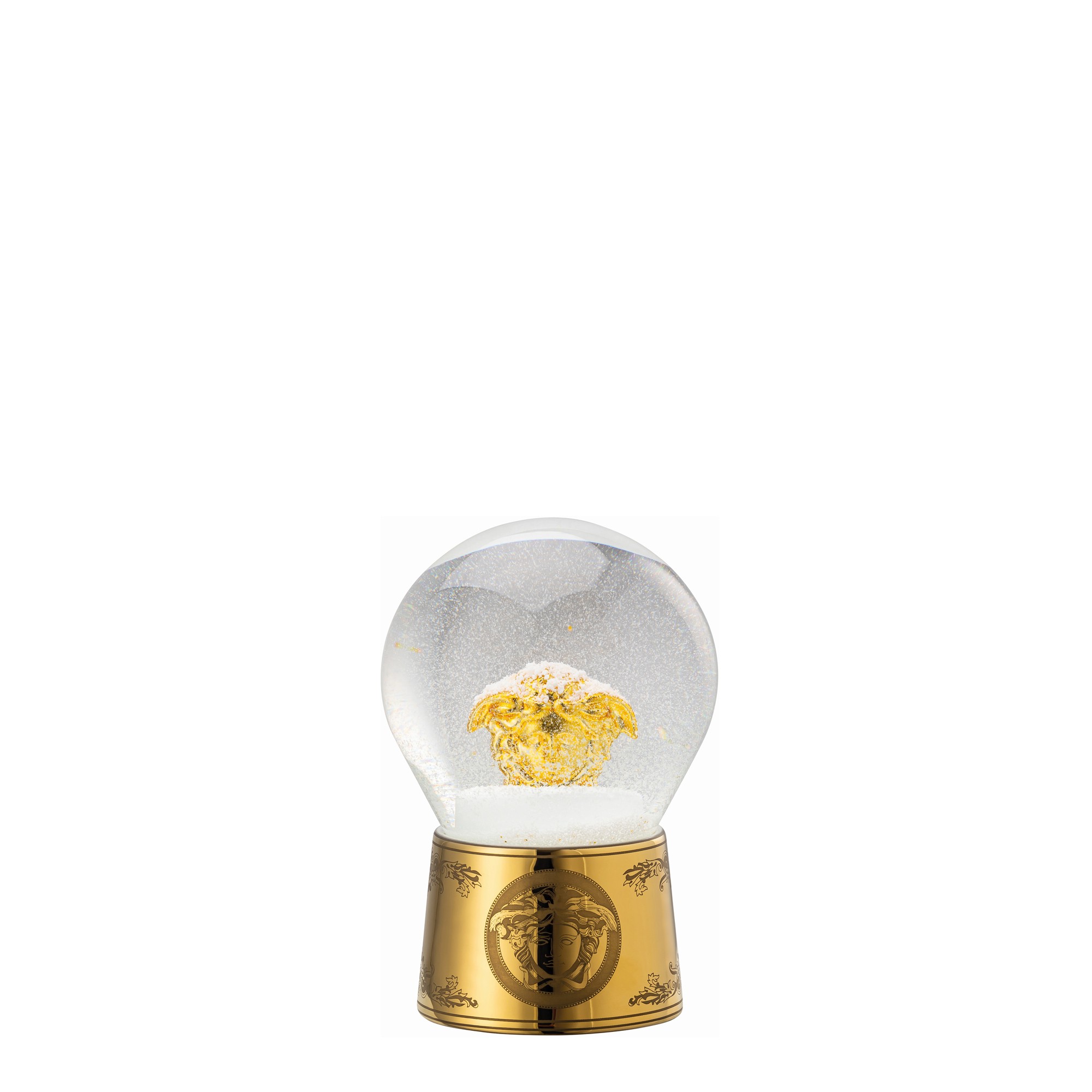 Снежный шар 12см от Golden Medusa Rosenthal Versace