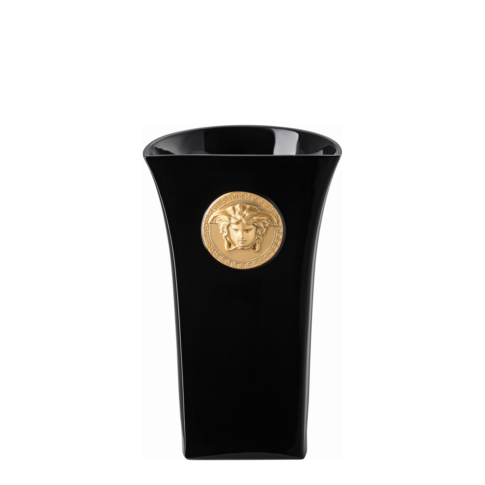 Ваза 26см от Medusa Madness "Noire" Rosenthal Versace