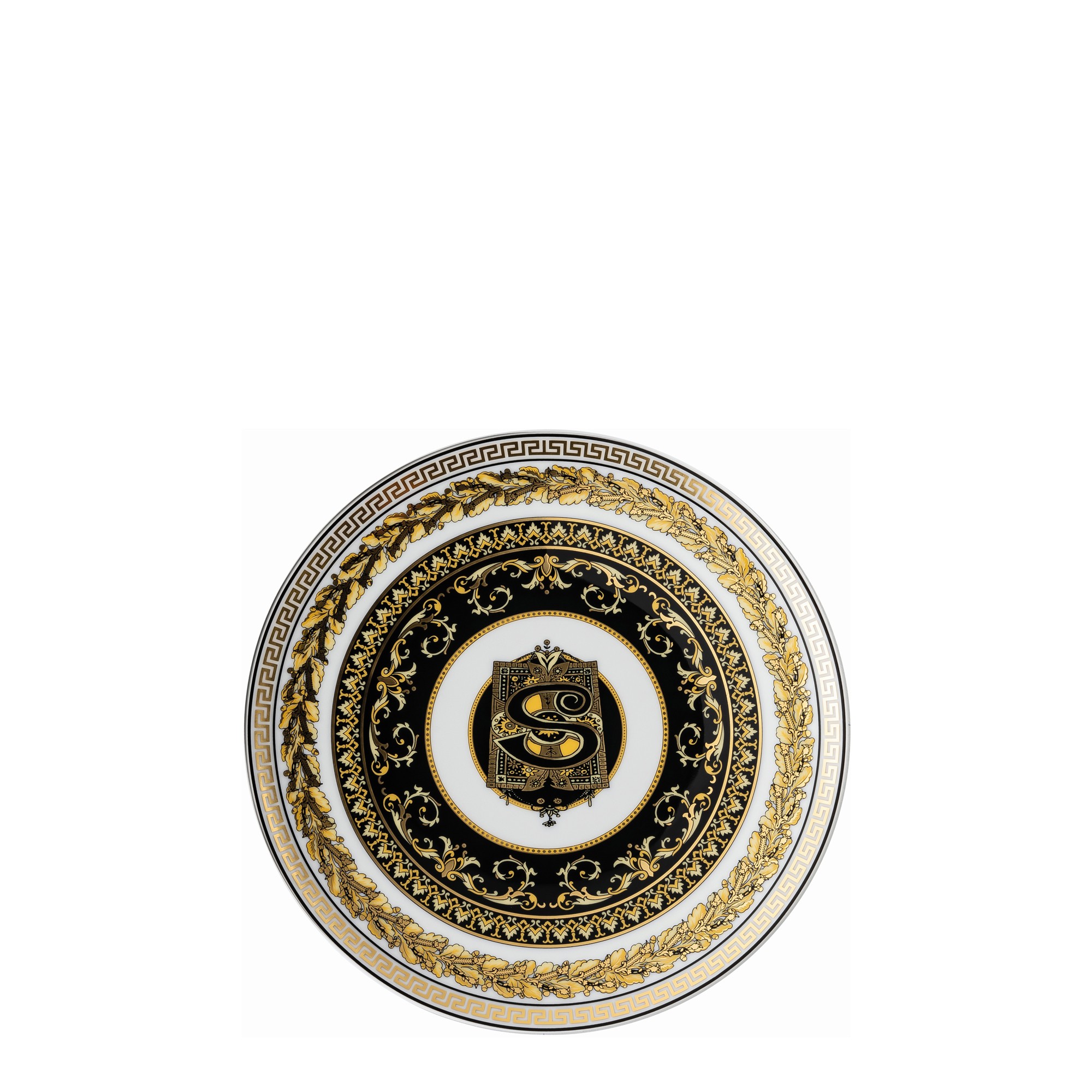 Тарелка десертная "S" 17см от Virtus Alphabet Rosenthal Versace