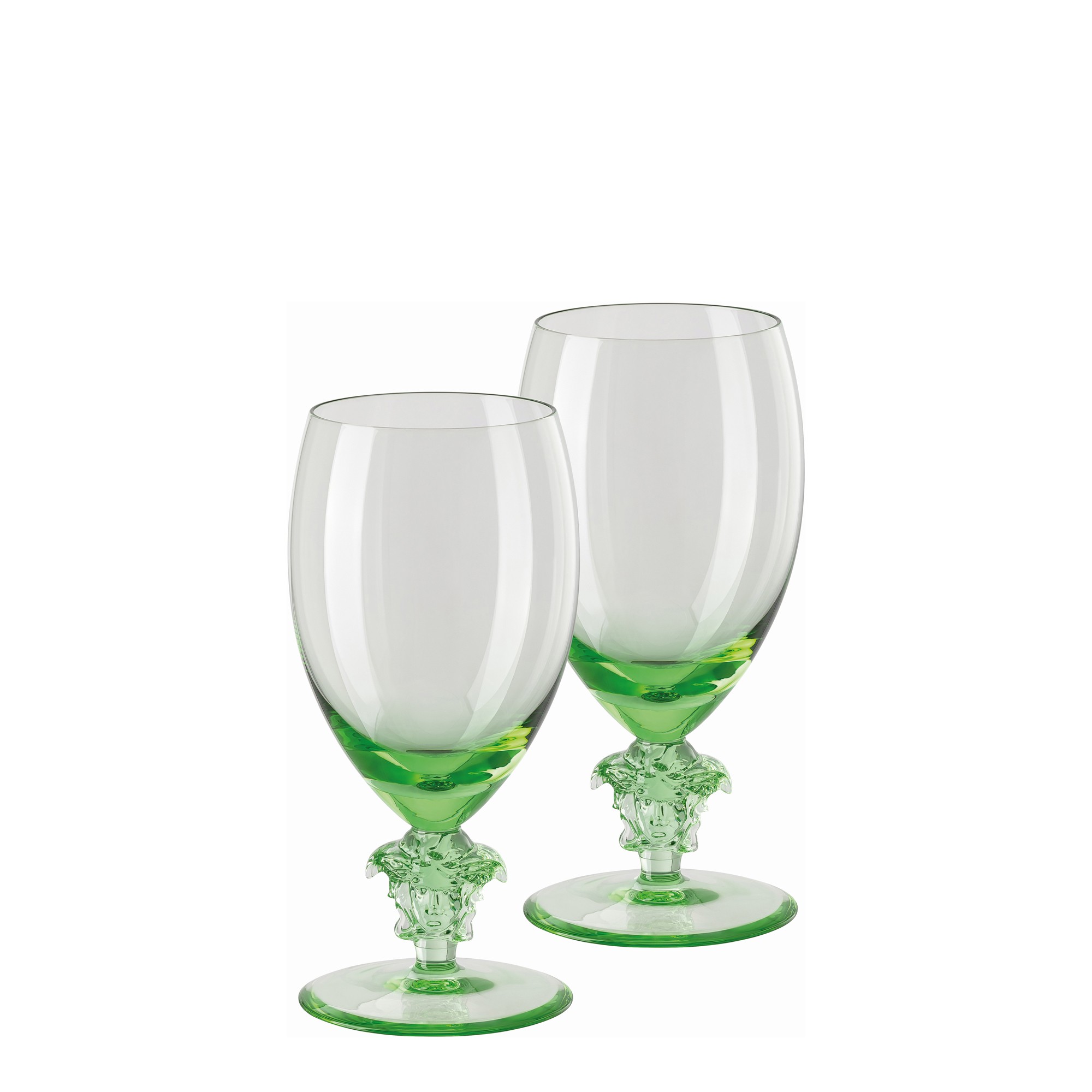 Набор из 2 бокалов для белого вина 333мл от Medusa Lumière 2nd Edition "Mint" Rosenthal Versace