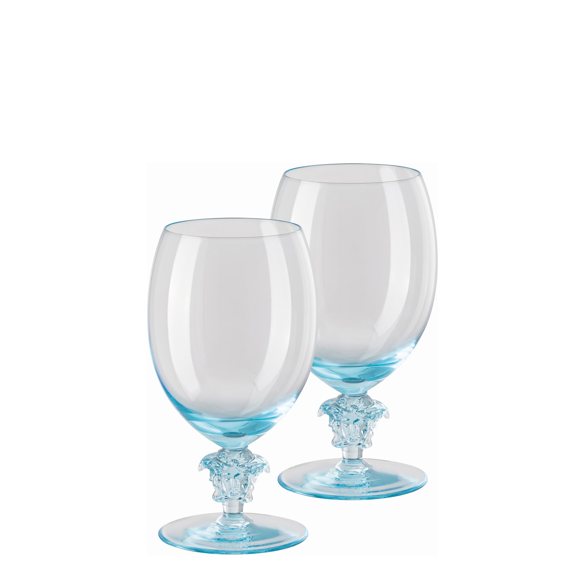 Набор из 2 бокалов для красного вина 476мл от Medusa Lumière 2nd Edition "Teal" Rosenthal Versace