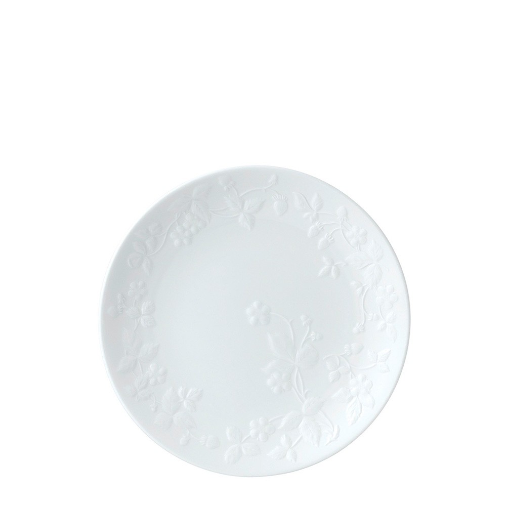 Тарелка закусочная 21см серии Wild Strawberry "White" Wedgwood