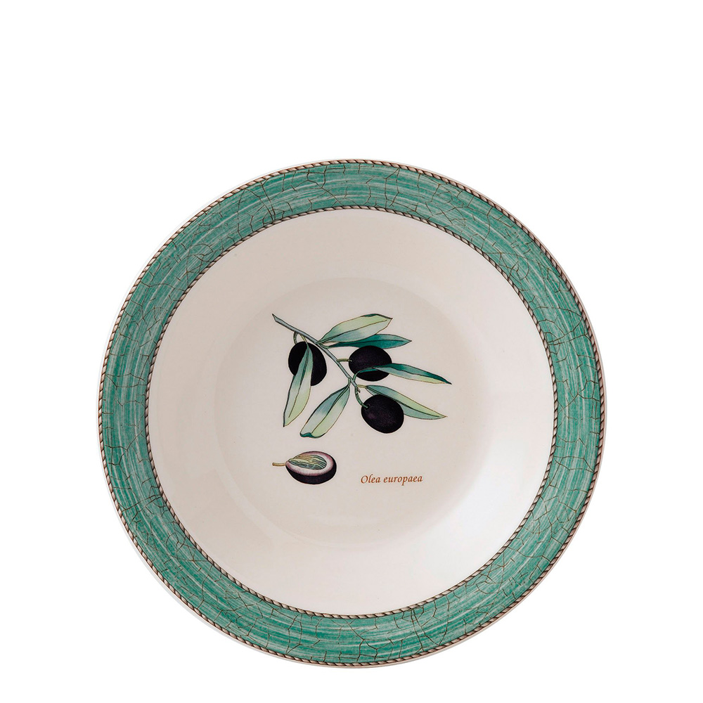 Тарелка для спагетти/супа 28см "Зелёный" серии Sarah`s Garden Wedgwood