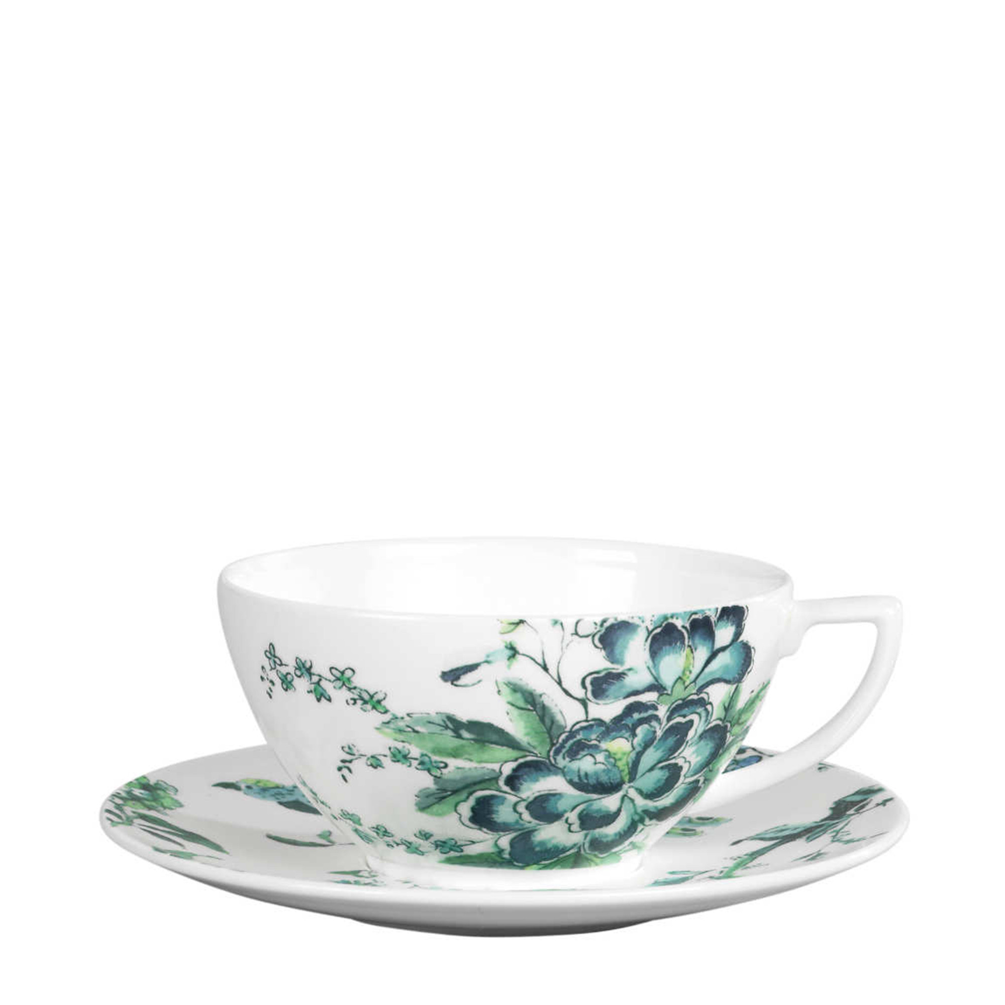 Чашка чайная с блюдцем 230мл от Jasper Conran - Chinoiserie "White" Wedgwood