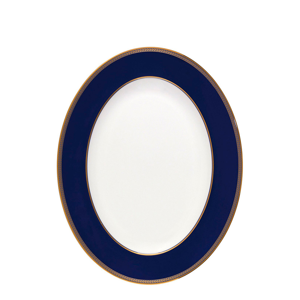 Блюдо овальное 35см серии Renaissance Gold Wedgwood