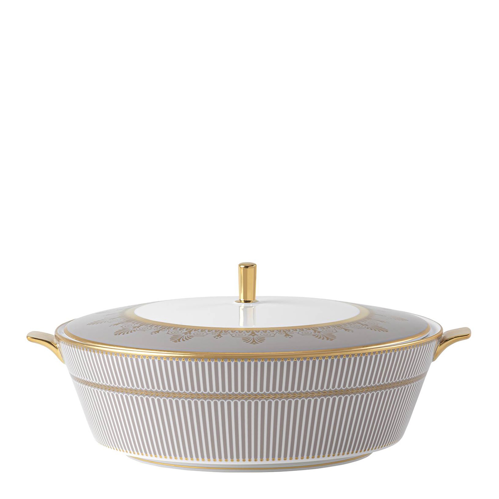 Рагушница 23см серии Anthemion Grey Wedgwood