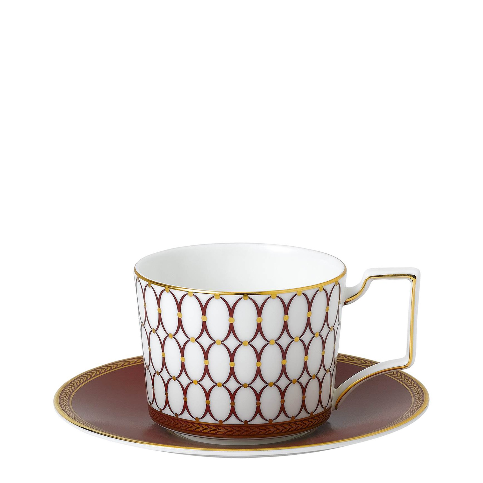 Чашка чайная с блюдцем 200мл от Renaissance Red Wedgwood