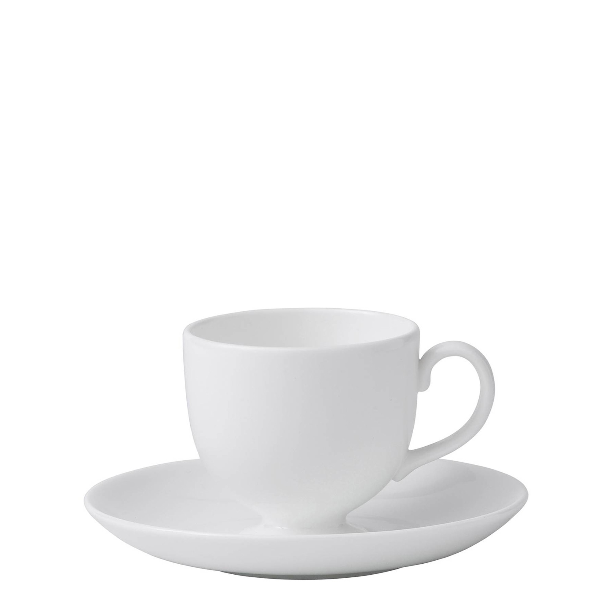 Чашка чайная с блюдцем 150мл серии Wedgwood White Wedgwood