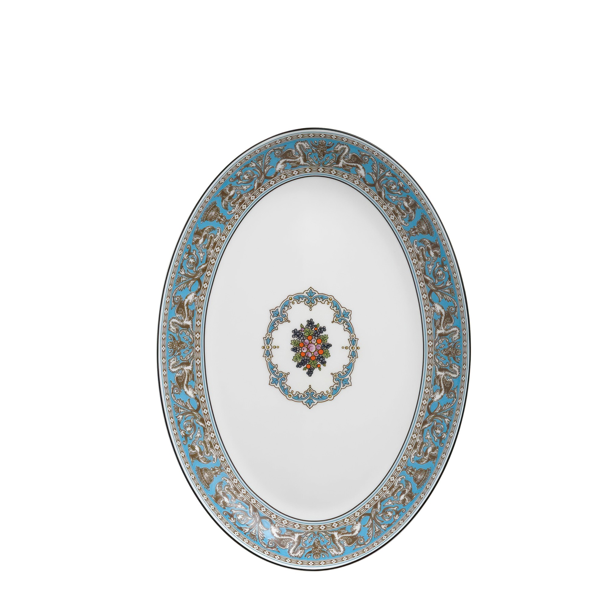 Блюдо овальное 30см от Florentine Turquoise Wedgwood