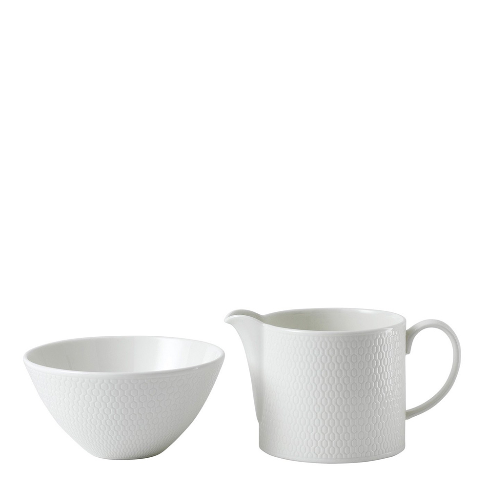 Сахарница и молочник серии Gio Wedgwood