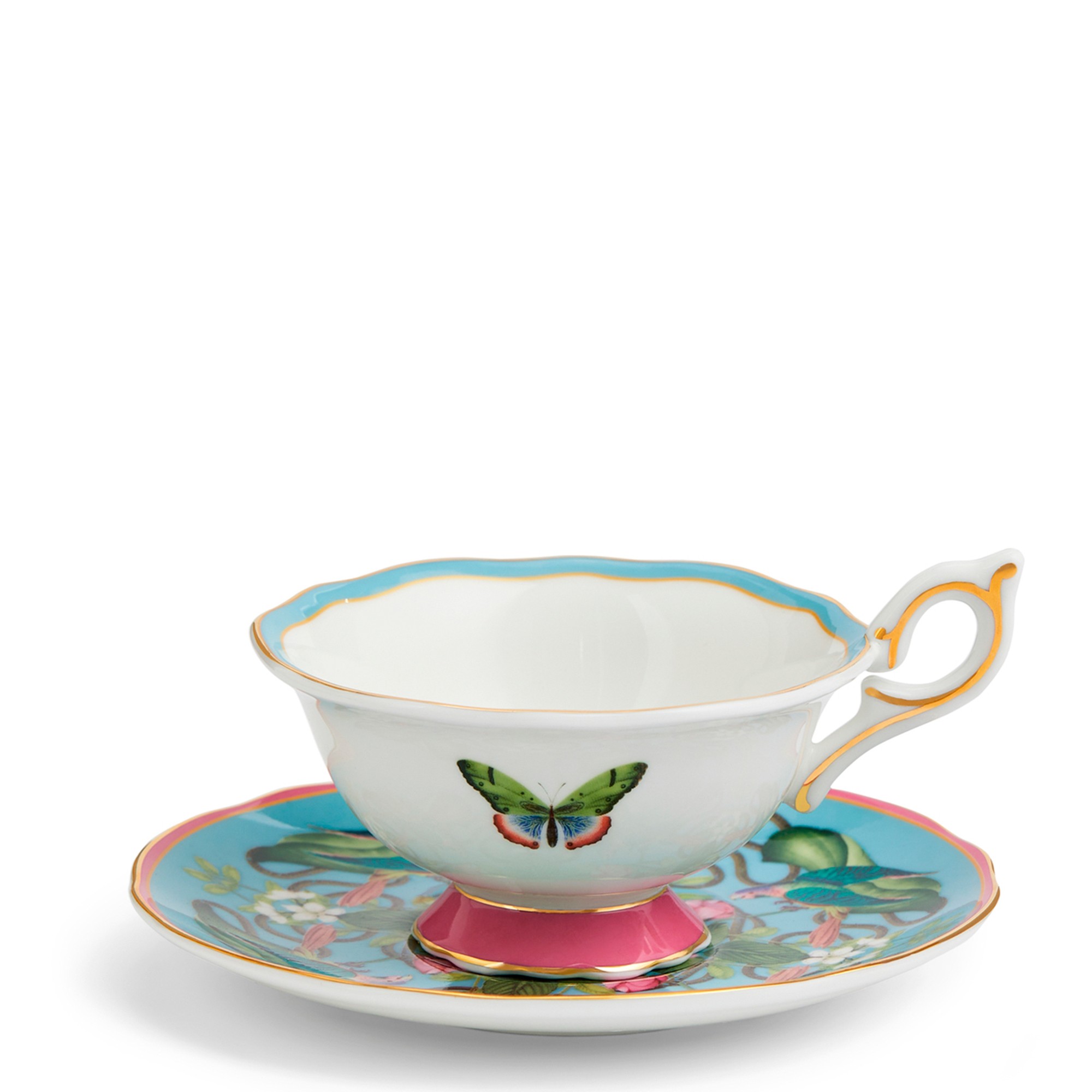 Чашка чайная с блюдцем 140мл от Wonderlust "Menagerie" Wedgwood