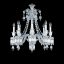 Люстра на 8 свечей 74 x 67см от Zenith Baccarat