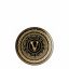 Тарелка десертная 17см от Virtus Gala Black Rosenthal Versace